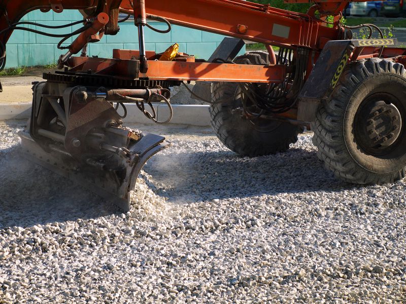 Gravel Pad Installation