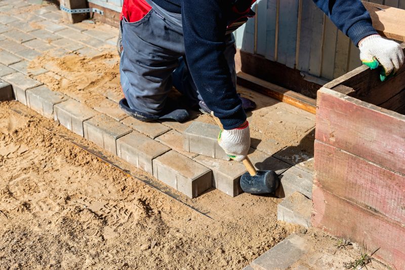 Loose Fill Paving Installation