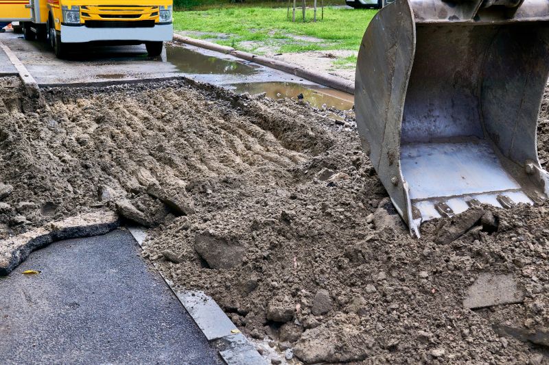 Parking Lot Excavation
