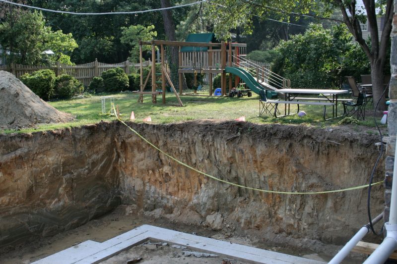 Products For Basement Excavations in use